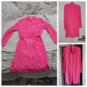 Diane Von Furstenberg Pink Dress